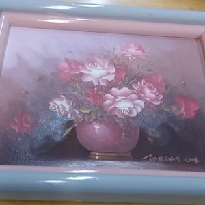 Robert Cox oil painting framed